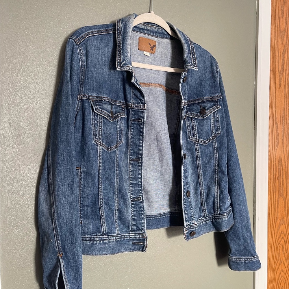 American Eagle Outfitters Blue Jean Jacket